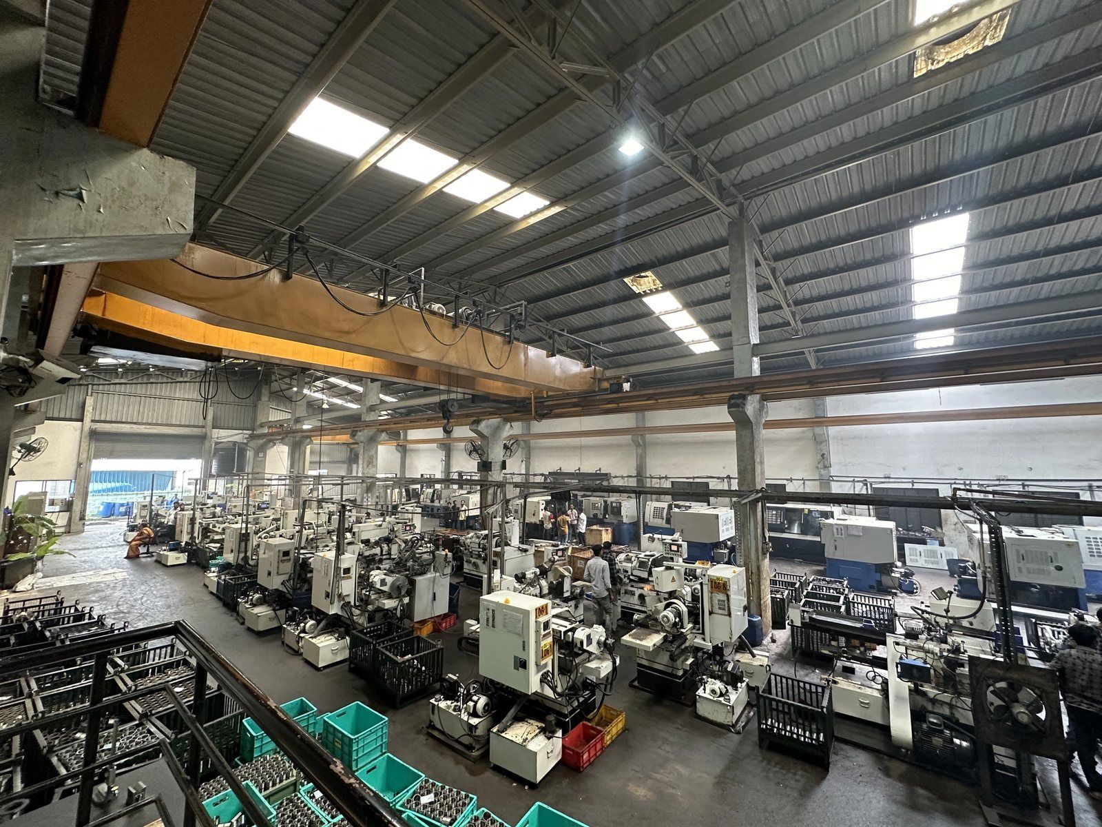 AP Enterprises factory floor — OEM-grade excavator pins and bushes manufacturer, Dobbaspet